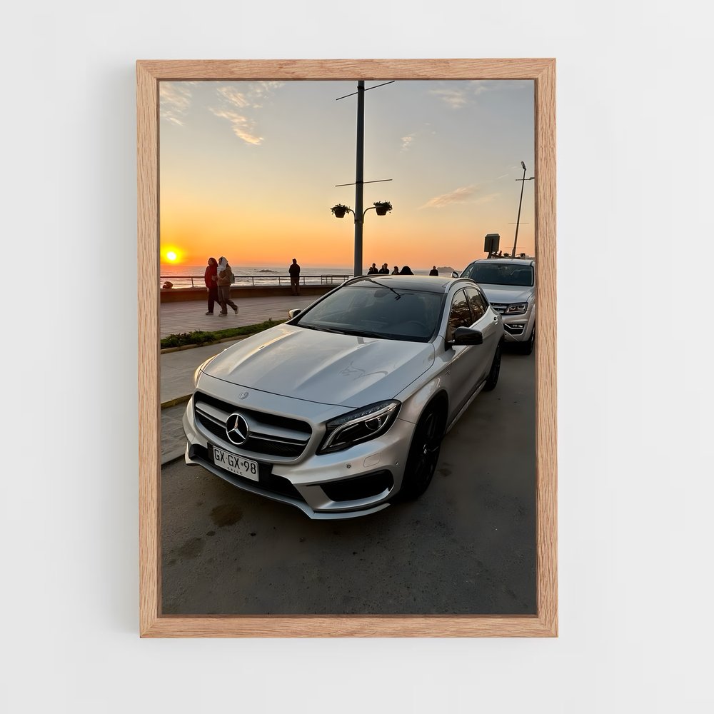 Poster superbe GLA AMG – affiche Mercedes (vue 4)